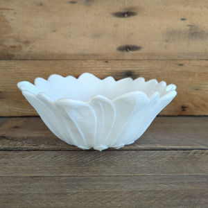 Vintage Lily Pons Milk Glass by Indiana Glass 7" Round Bowl